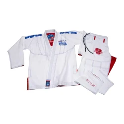 Guerreiro Ultra Light BJJ Jiu Jitsu Gi - Preshrunk Fabric | WHITE