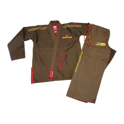 Guerreiro Ultra Light BJJ Jiu Jitsu Gi - Preshrunk Fabric | Brown