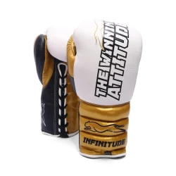 Raptor Xtreme Boxing Gloves | White & Gold