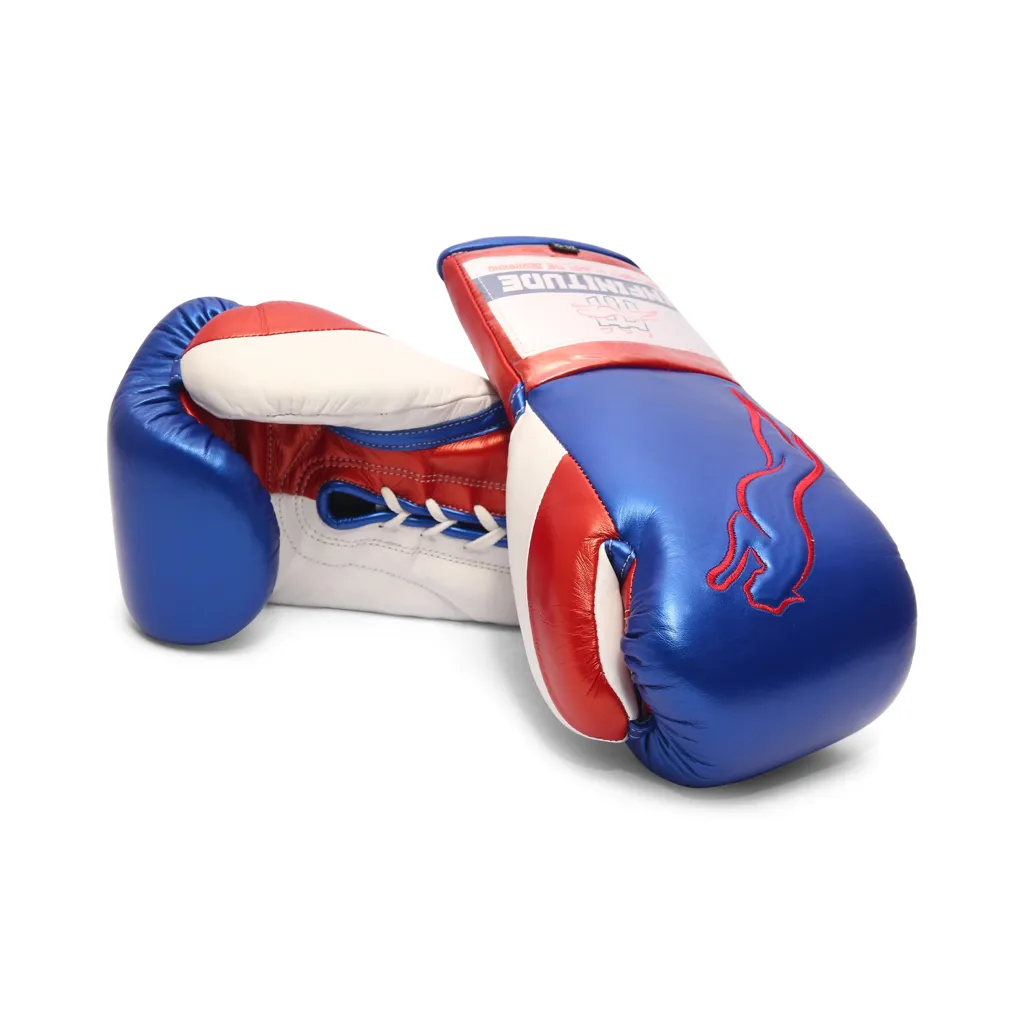 Stealth X2 Boxing Gloves | Blue & Red - Image 6