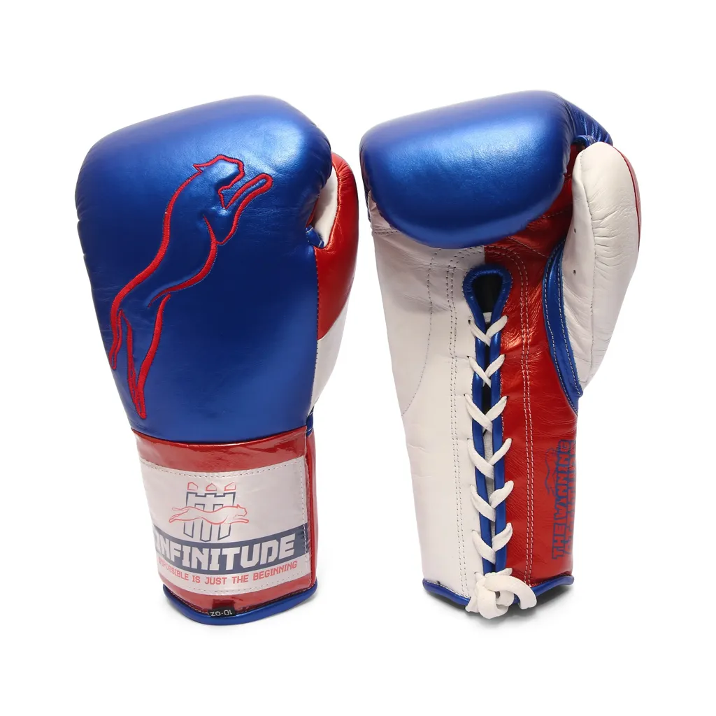 Stealth X2 Boxing Gloves | Blue & Red - Image 4