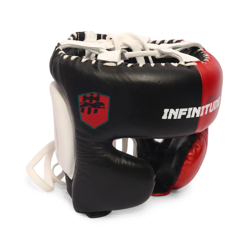 Armor P2 Head Guard | Black & Red - Image 6