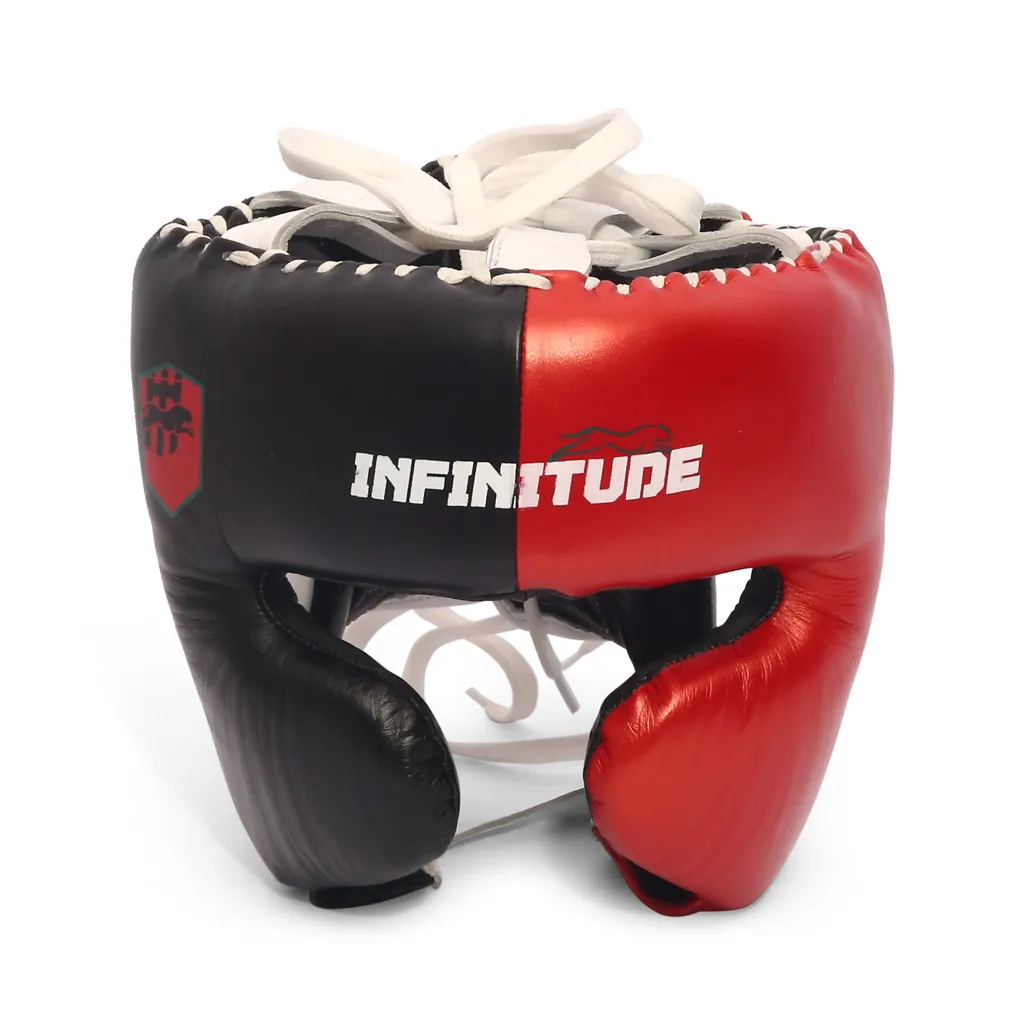 Armor P2 Head Guard | Black & Red - Image 4