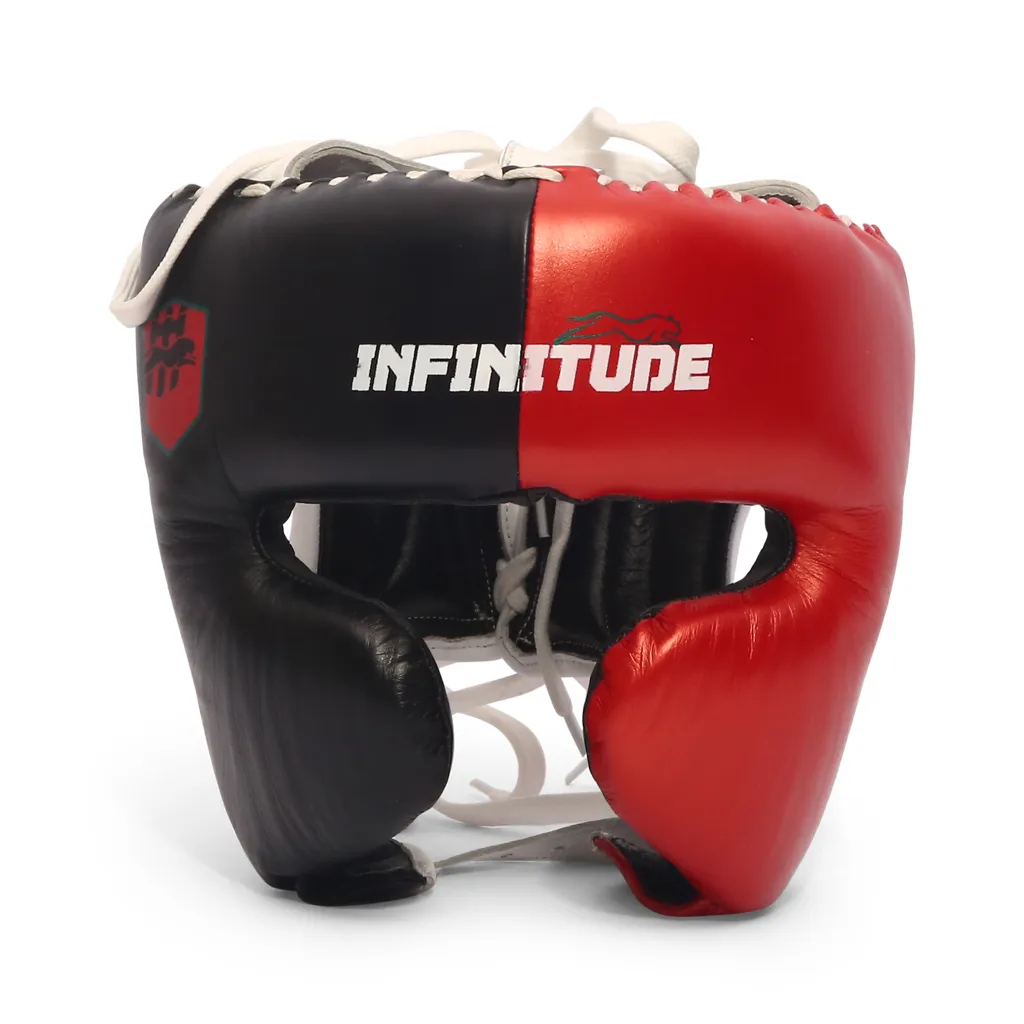 Armor P2 Head Guard | Black & Red - Image 3